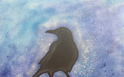 Review of a Crow/Skull Stincil