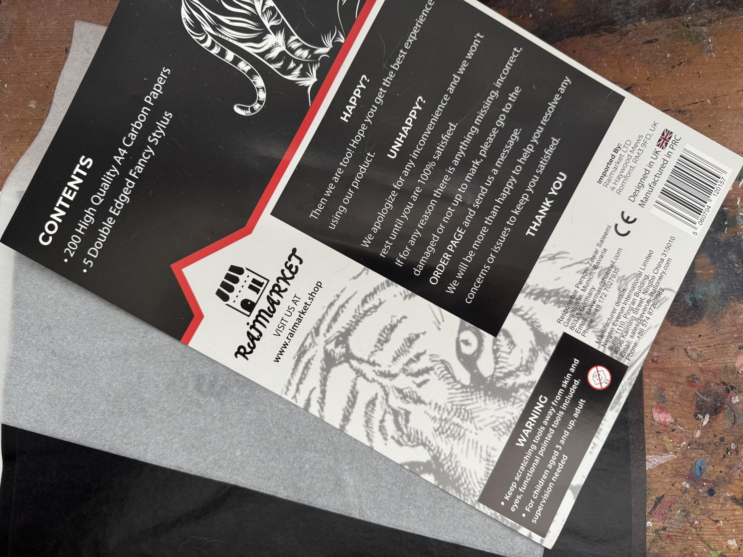 Raimarket Graphite Transfer Paper Review