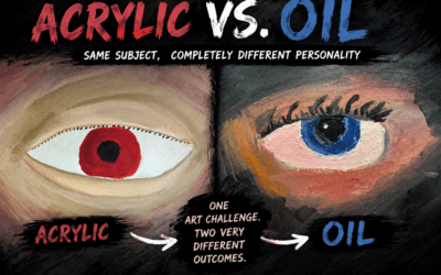 Acrylic vs. Oil Painting Challenge