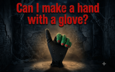 Can you make a hand with a glove?