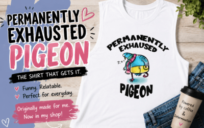 Permanently Exhausted Pigeon Tank Top