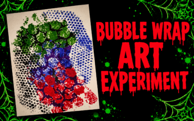 Bubble Wrap Art Expirment