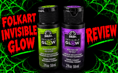 ​FolkArt Invisible Glow Paint Review