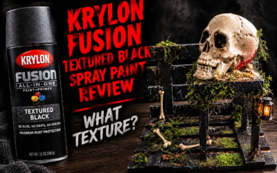 Krylon Fusion Textured Black Spray Paint Review: What Texture?